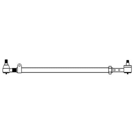 Aftermarket Complete Tie Rod Assembly Fits Massey Ferguson MF Tractor 175 178 65 765 553322